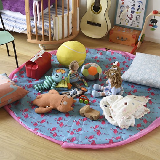 Una manta de juego para bebés muy práctica