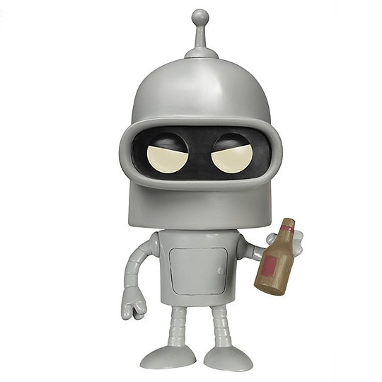 Bender de Futurama convertido en muñeco de vinilo
