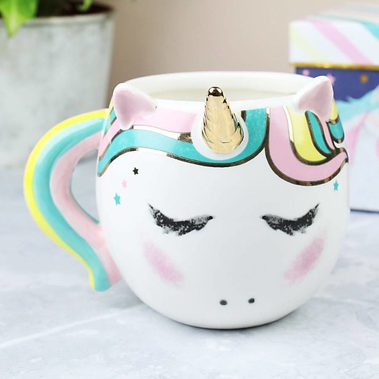 Una taza unicornio irresistible