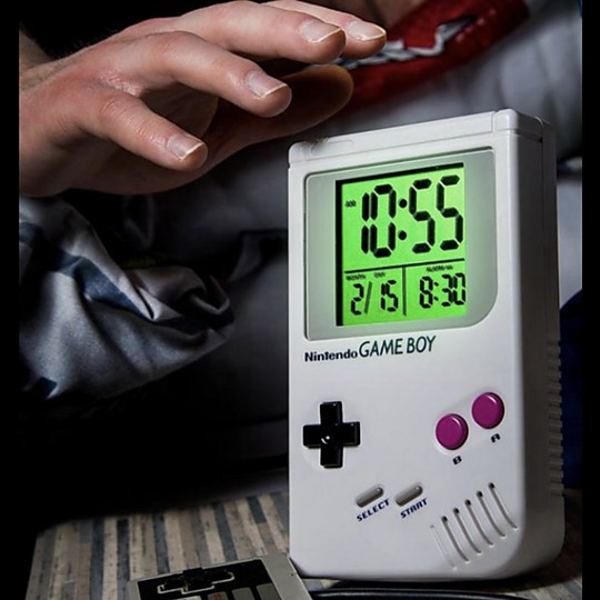 El despertador Game Boy: ideal para adictos a los videojuegos