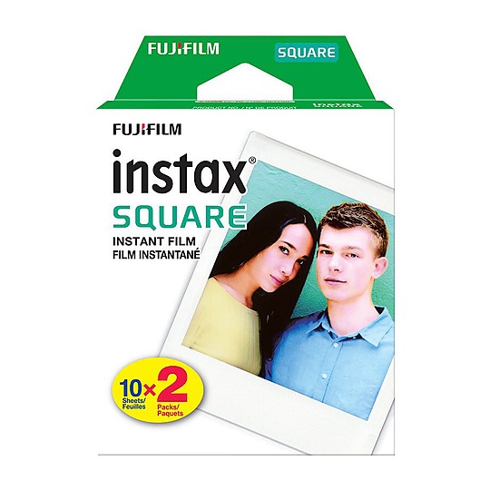 Pack doble de película instantánea Fujifilm Instax Square