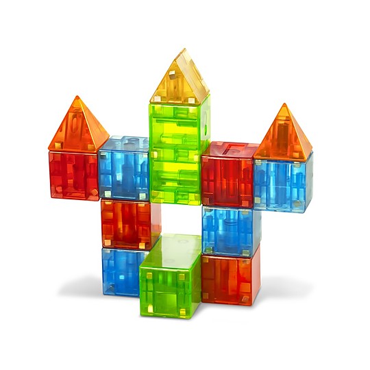 Bloques Magnéticos Theefun 136 Piezas – Construcción Creativa Para Niños De 3 A 8 Años, Con Imanes Fuertes Y Plástico ABS Seguro
