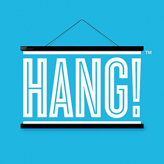 Hang!: el sistema para colgar posters más chulo