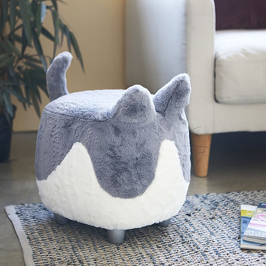 Un taburete original y versátil