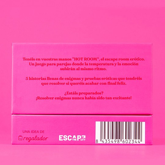 Se guarda en una preciosa y práctica caja de cartón de color rosa