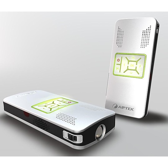 A pocket-sized portable projector