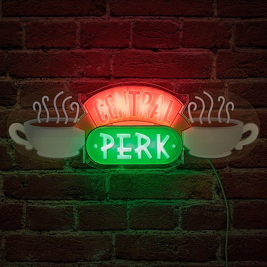Lámpara efecto neón de Central Perk