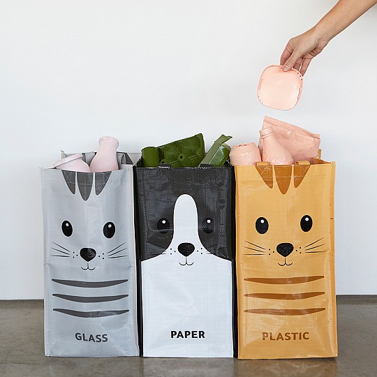Bolsas de reciclaje: comodidad y buen diseño