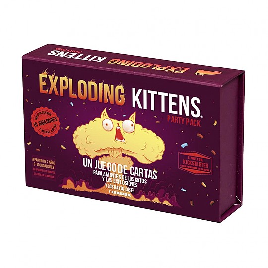 La versión de Exploding Kittens más recomendable para fiestas