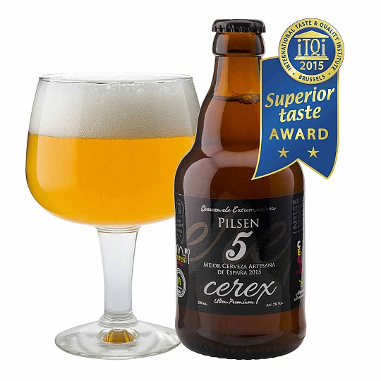 La Cerex Pilsen, reconocida como la mejor cerveza artesana de España en 2015