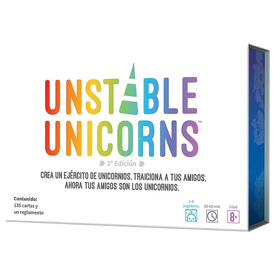 Unstable Unicorns es un juego de cartas que une los unicornios y la traición