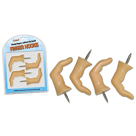 The box contains four finger hooks.