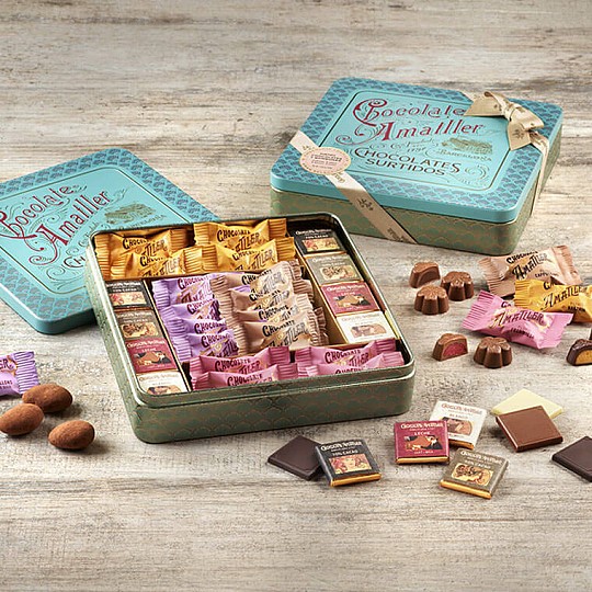 Caja de bombones de chocolate Amattler para regalar