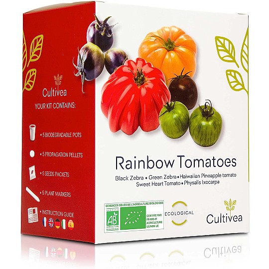 Cultiva tus propios tomates de colores