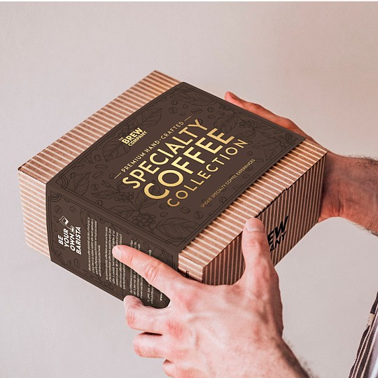Caja de regalo de café en grano
