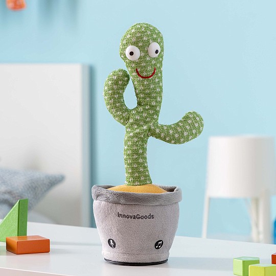 Pinxi es un cactus bailarín y parlanchín
