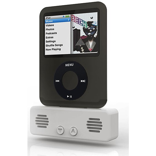 Encaja perfectamente en los modelos de iPod compatibles