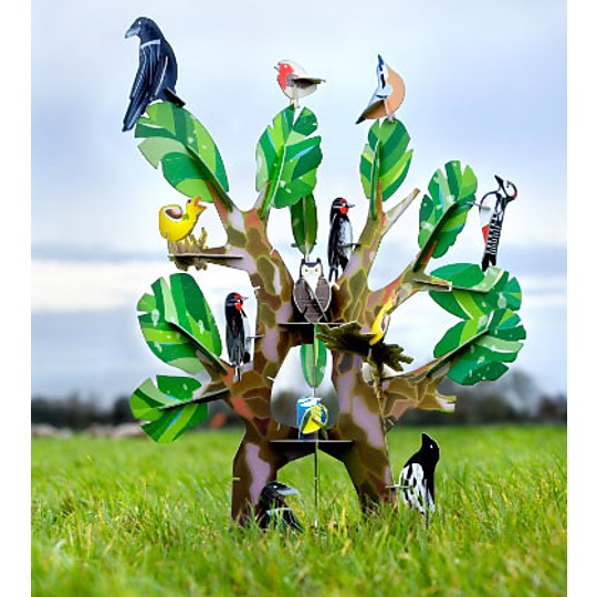 Lleva la naturaleza a tu hogar con el Totem "Birds On Tree"