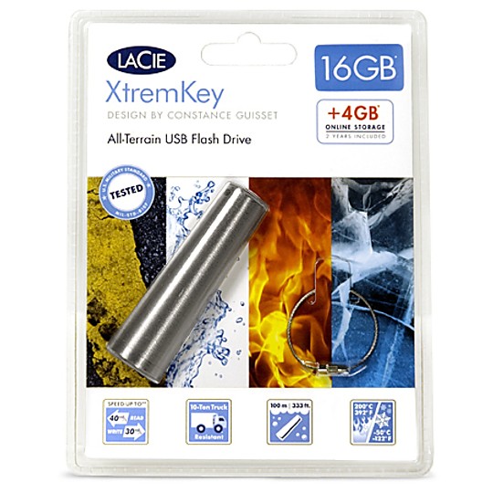 Packaging de LaCie XtremKey