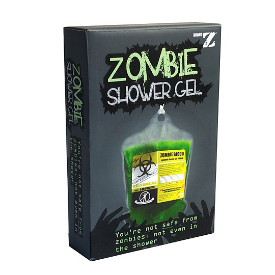 Shower gel for zombie lovers