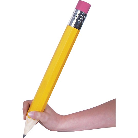 Con este lápiz... ¿Se escribirán grandes cosas?
