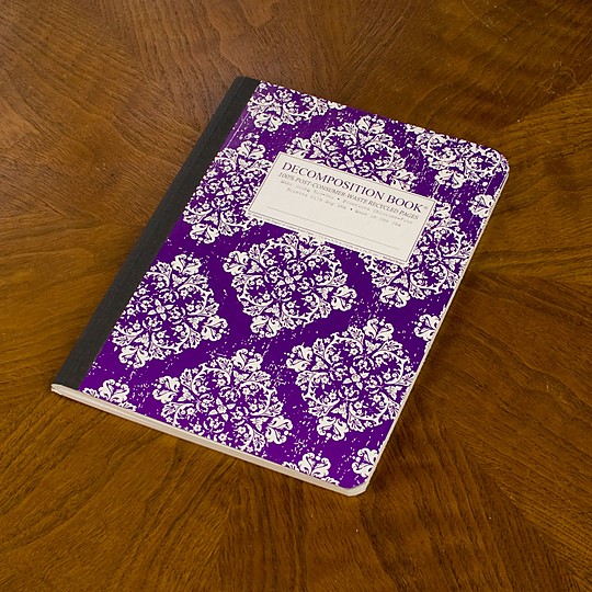 Un cuaderno ecológico, elegante y bonito