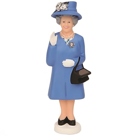 La reina Isabel II te saluda