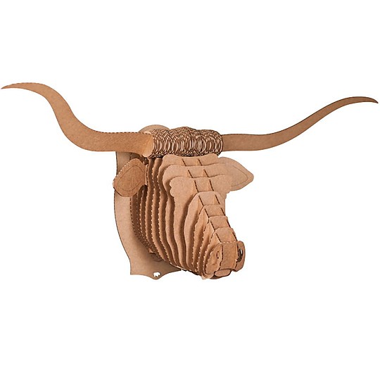 Una cabeza de Texas longhorn en tu pared