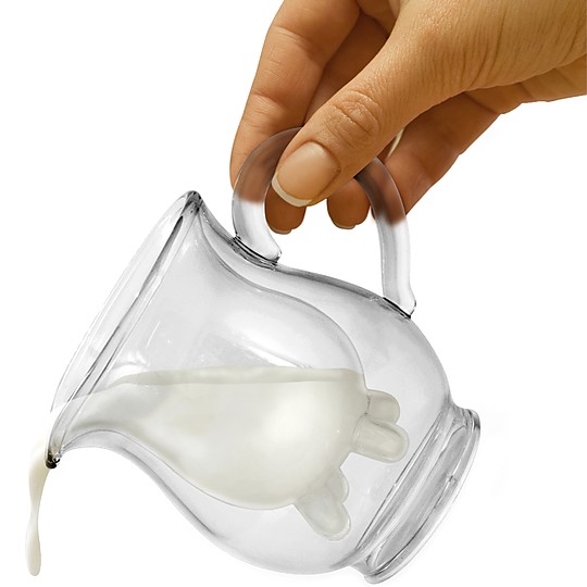 Una jarra de leche conceptual