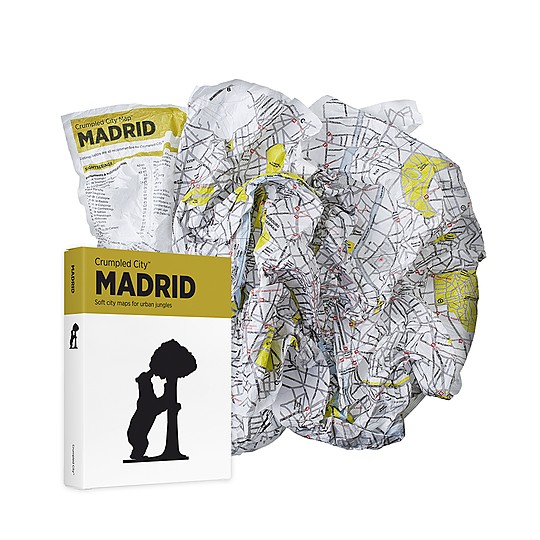 El plano de Madrid más ligero del mundo (Foto Palomar Srl)