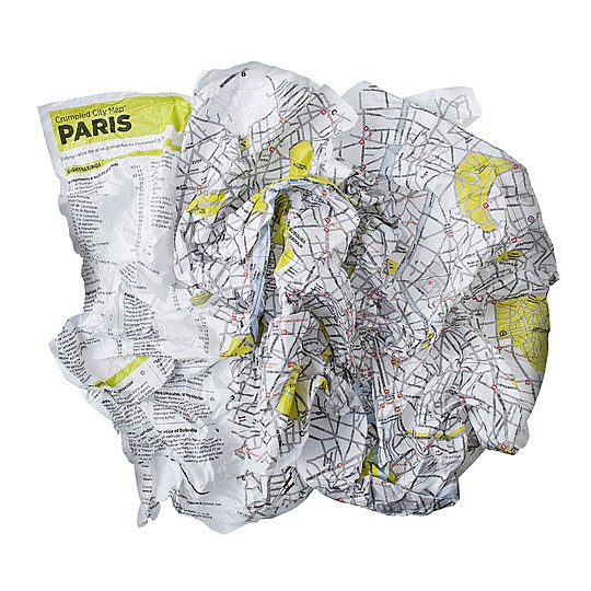 El plano de París más ligero del mundo (Foto Palomar Srl)