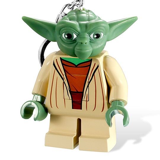 Un llavero linterna para los fans del sabio Yoda