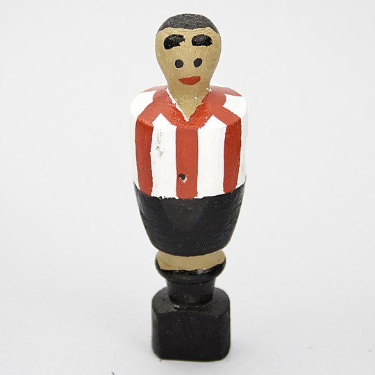 El muñeco de futbolín del Athletic de Bilbao