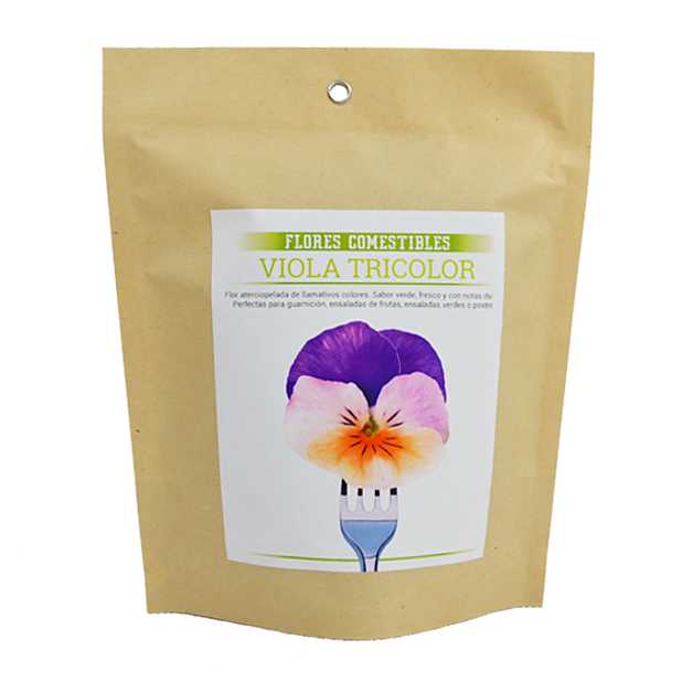 Kit de Autocultivo de Flores Comestibles. Curiosite