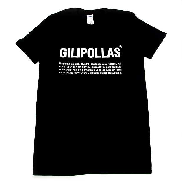 Camiseta mensaje Gilipo**as. Curiosite