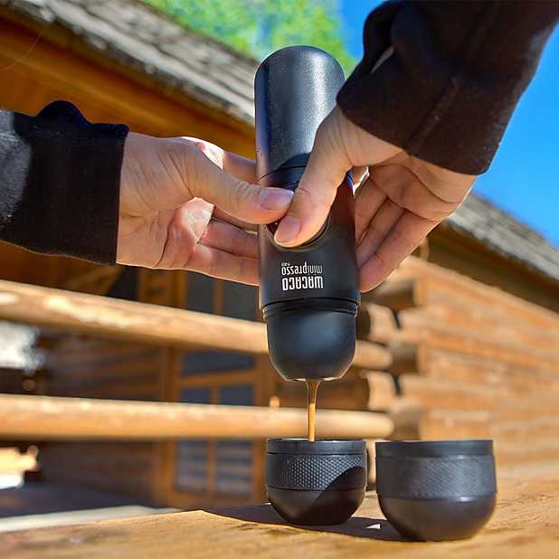 Minipresso de Wacaco: la cafetera espresso manual y portátil. Curiosite