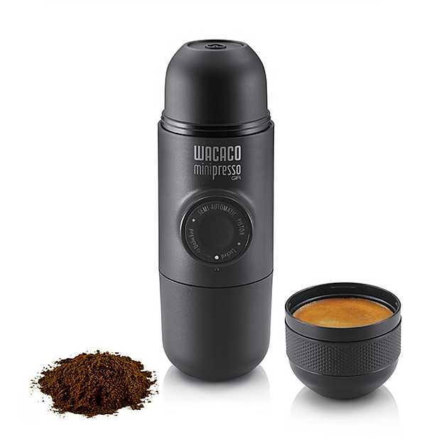 Minipresso de Wacaco: la cafetera espresso manual y portátil. Curiosite