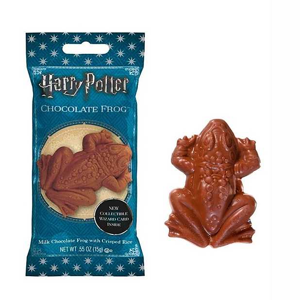 Rana de chocolate crujiente de Harry Potter. Curiosite