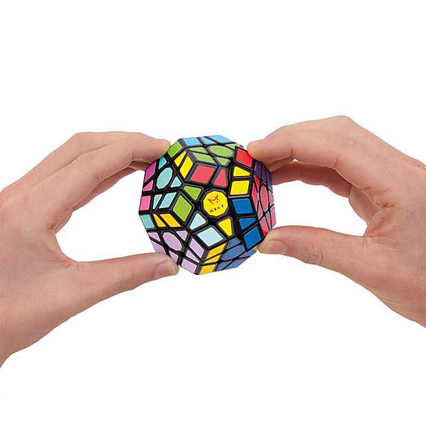 Paquete de Regalo de Juguete de Rompecabezas Dodecaedro Cubo Mágico TOYESS Megaminx Cube 3x3 Stickerless