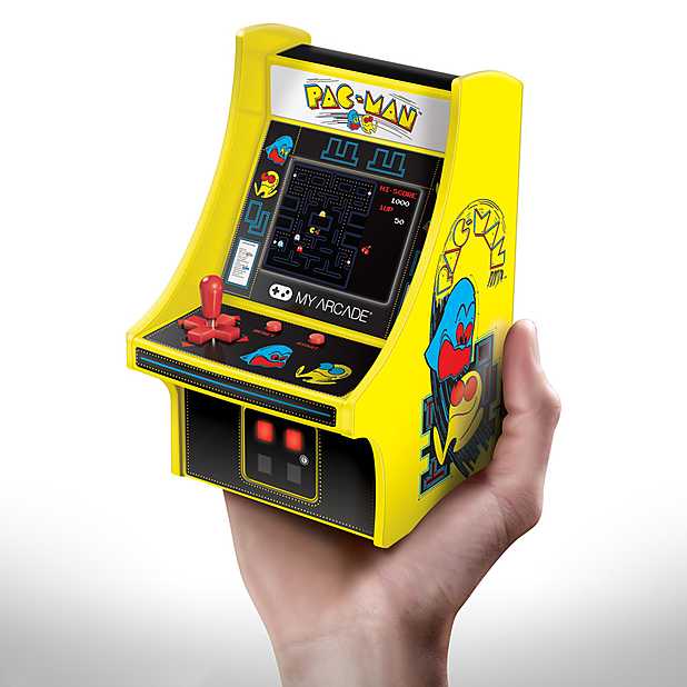 consola arcade Pac-Man con licencia oficial. Curiosite