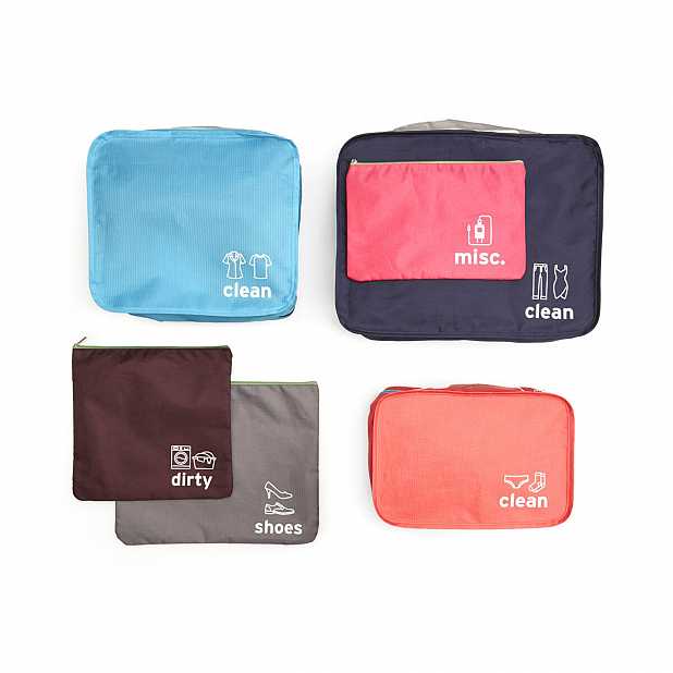Set de bolsas para viaje. Curiosite