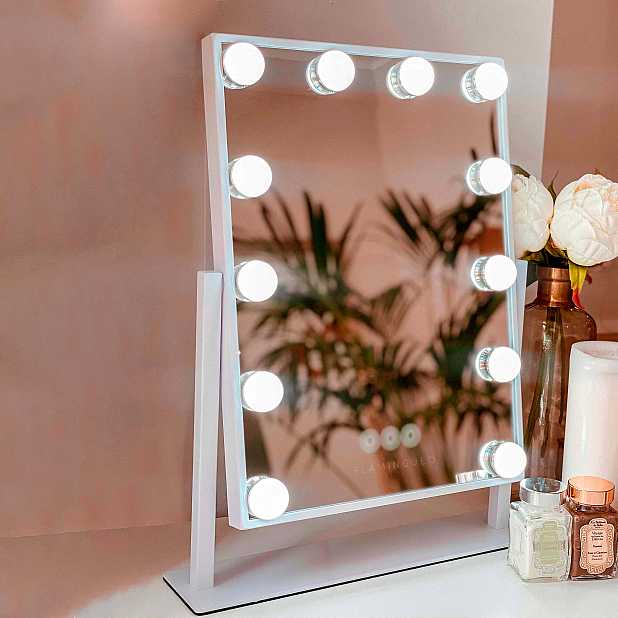 Espejo Led Táctil Luz Para Maquillaje • Novedades Mujercitas