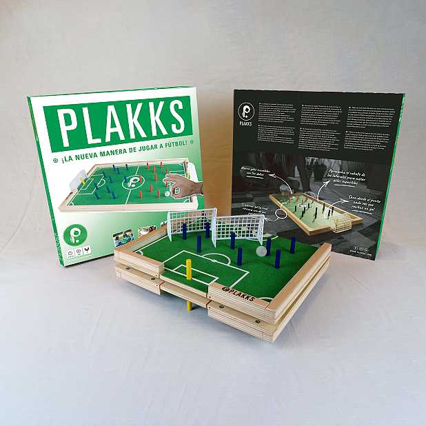 Plakks: el futbolín de mesa más divertido. Curiosite