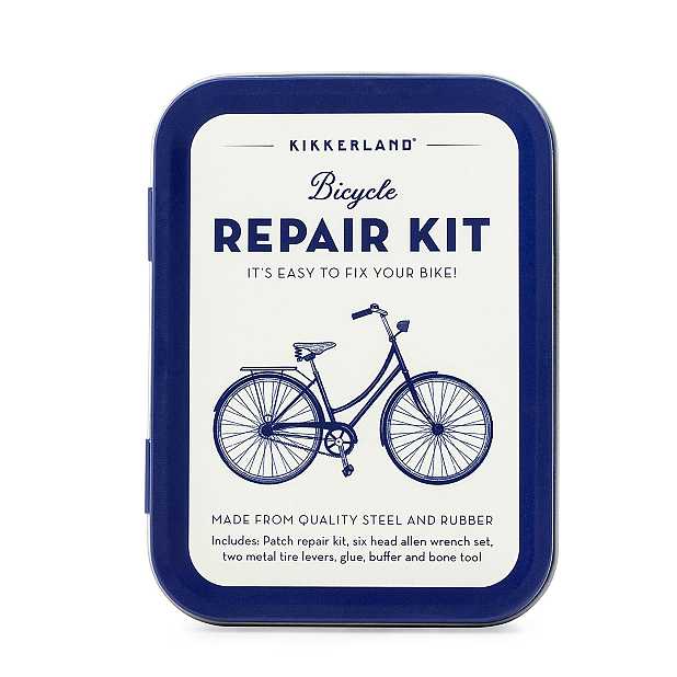 Kit reparación bicicleta de bolsillo para emergencias. Curiosite