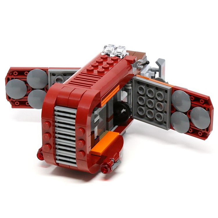 FIGURINE STAR WARS Le Réveil de la Force REY'S SPEEDER Jakku avec Rey Hasbro 2015 neuve EUR 13