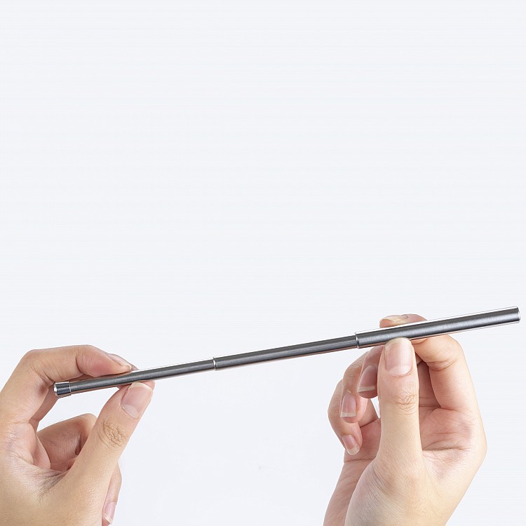 Pajita, Pajita Portátil Retráctil De Acero Inoxidable Construida Para