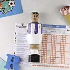 Tendrás en casa un muñeco de futbolín genuino
