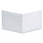 Está hecha a partir de una sola hoja de Tyvek