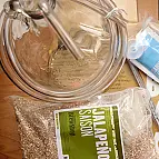 Un kit para preparar cerveza en casa