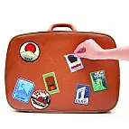 Personaliza tu equipaje con las pegatinas para maletas